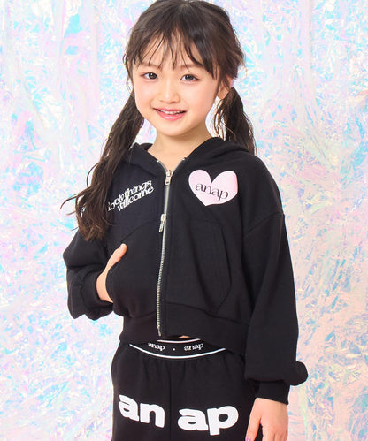 ブラック(110サイズ着用/身長：約113cm)