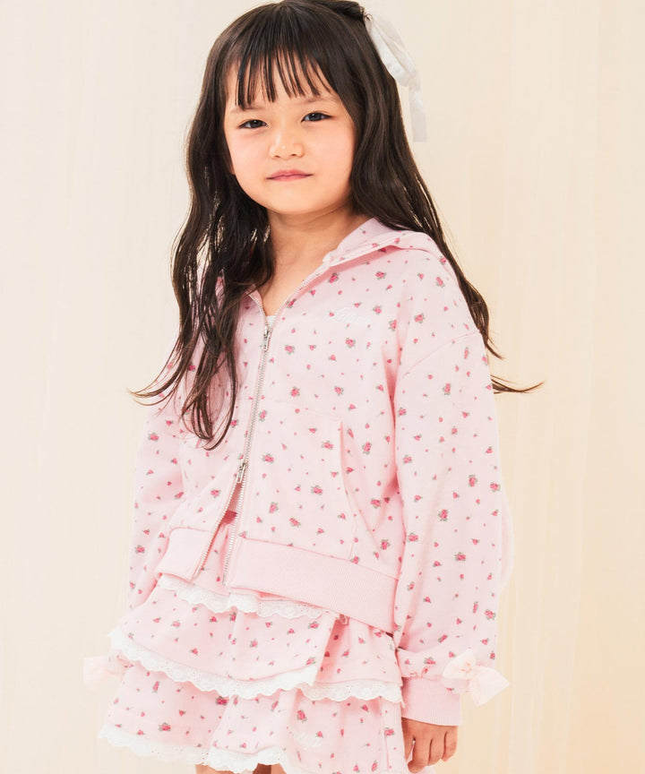 ピンク(120サイズ着用/身長：約113cm)