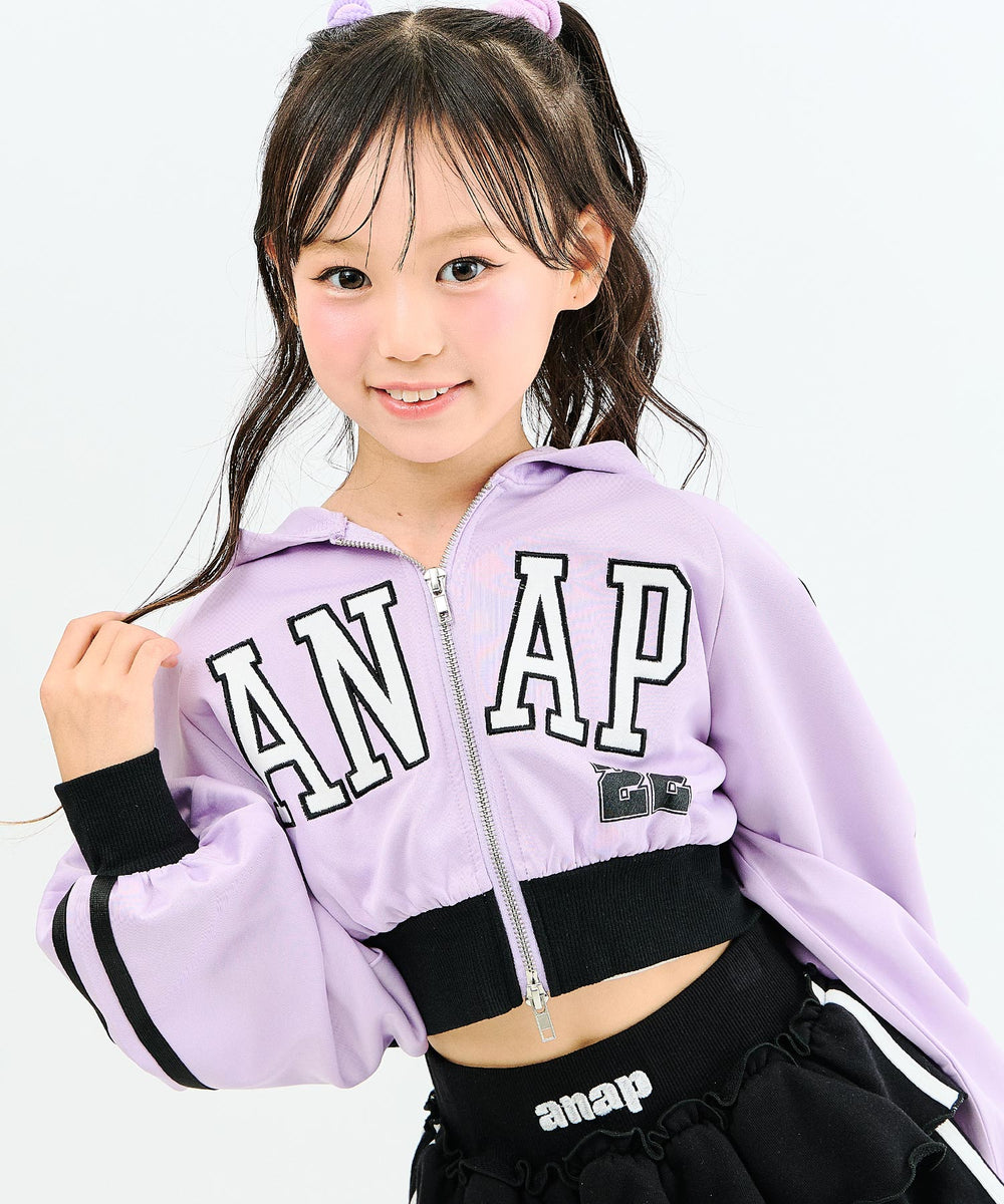 ラベンダー(130サイズ着用/身長：約128cm)