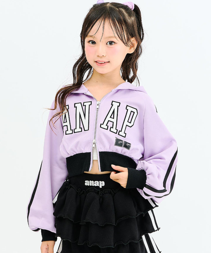 ラベンダー(130サイズ着用/身長：約128cm)