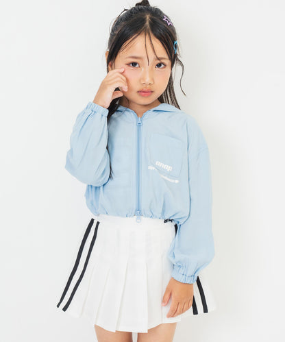 サックスブルー(110サイズ着用/身長：約115cm)