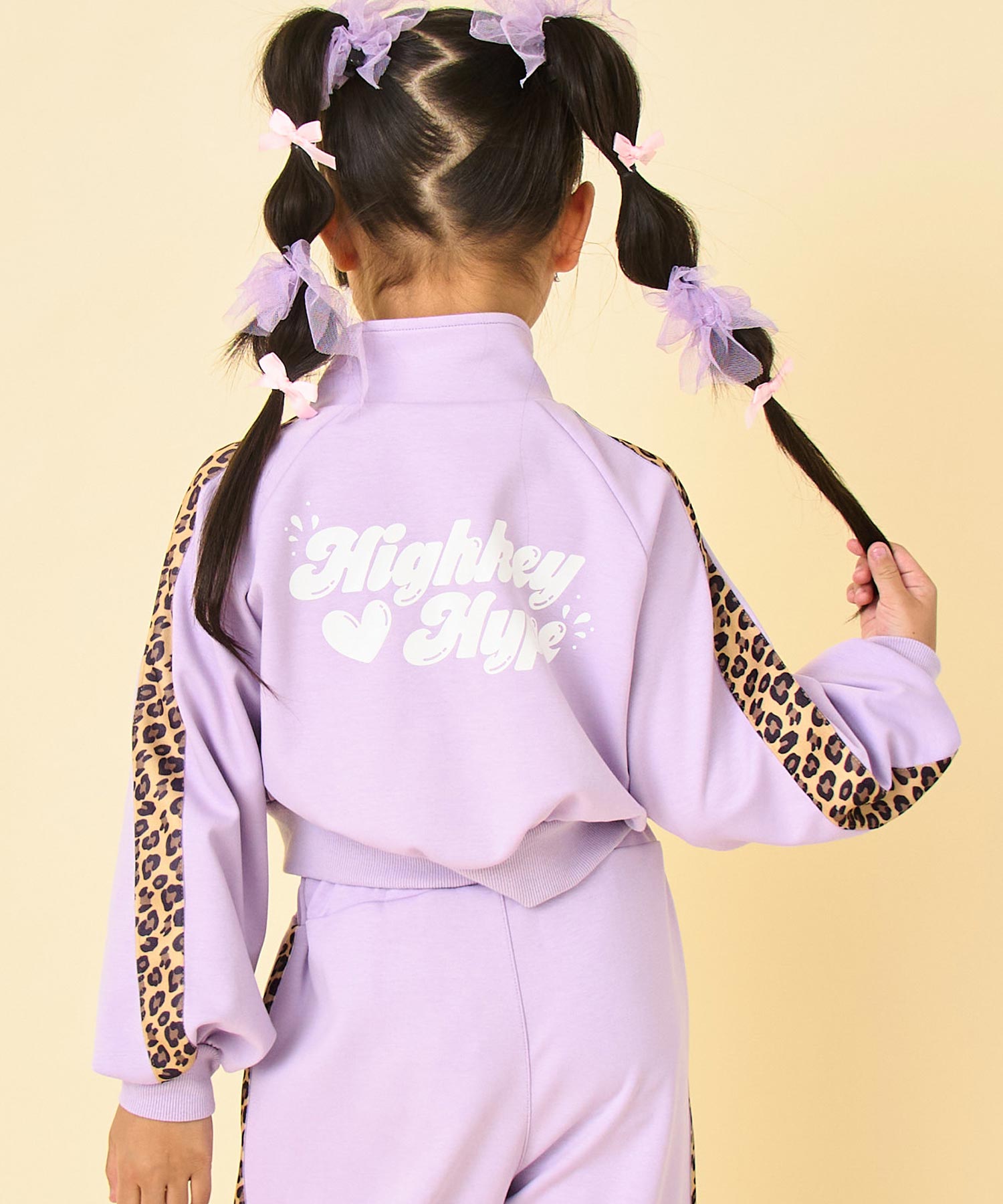 ラベンダー(110サイズ着用/身長：約115cm)