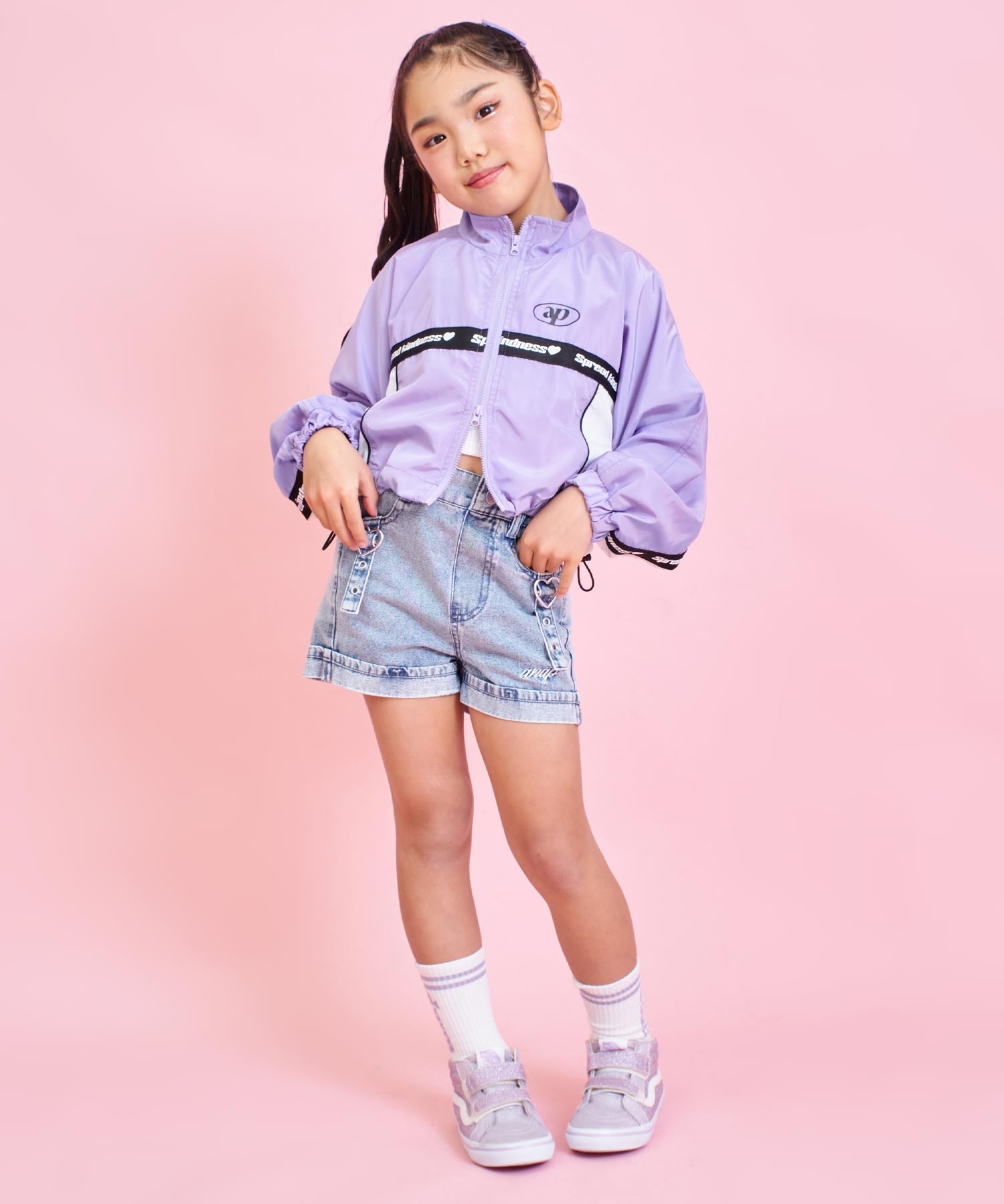 配色クロップドシャカブルゾン 425-3560 – ANAP オンラインショップ