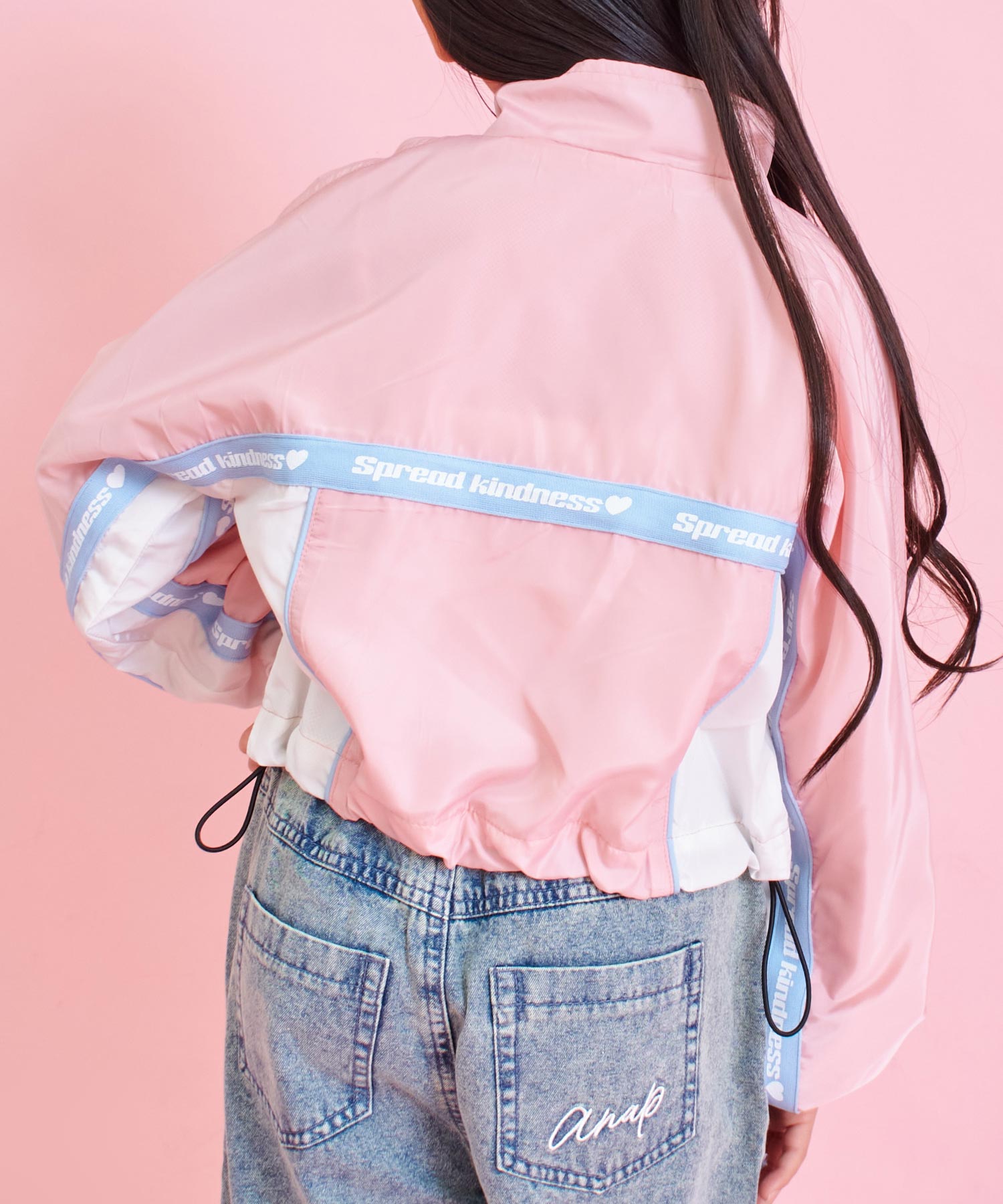 配色クロップドシャカブルゾン 425-3560 – ANAP オンラインショップ