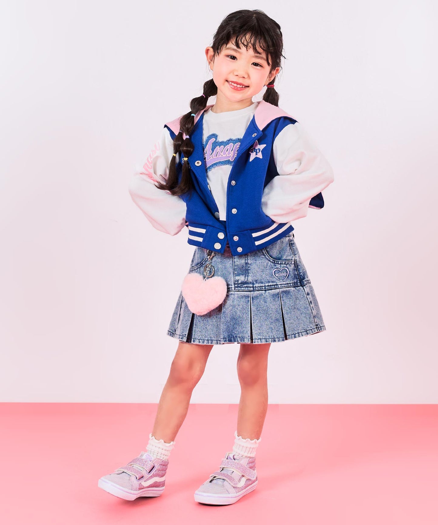 ネイビー(110サイズ着用/身長：約110cm)