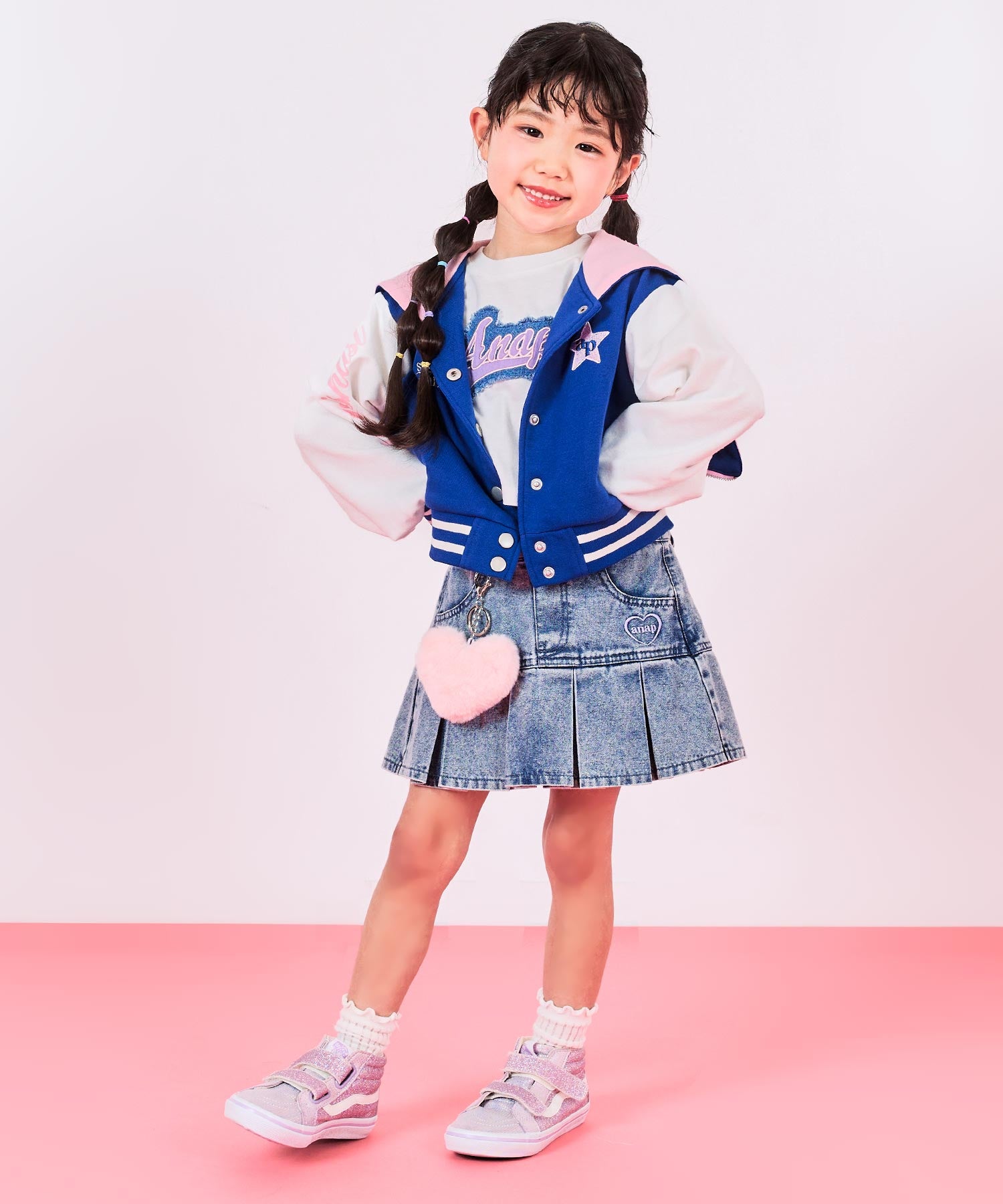 ネイビー(110サイズ着用/身長：約110cm)