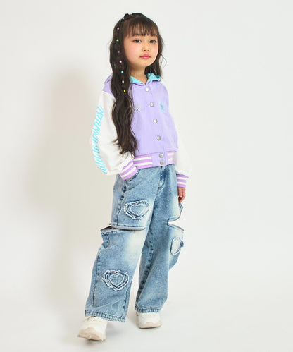 ラベンダー(110サイズ着用/身長：約106cm)