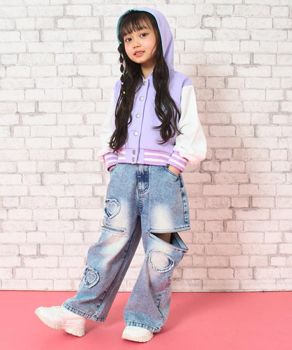 ラベンダー(110サイズ着用/身長：約106cm)