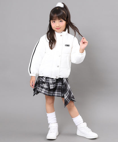 ホワイト(110サイズ着用/身長：約115cm)