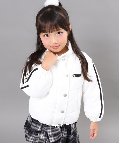ホワイト(110サイズ着用/身長：約115cm)