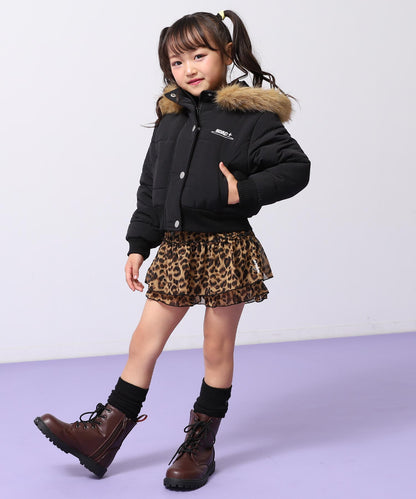 ブラック(110サイズ着用/身長：約112cm)