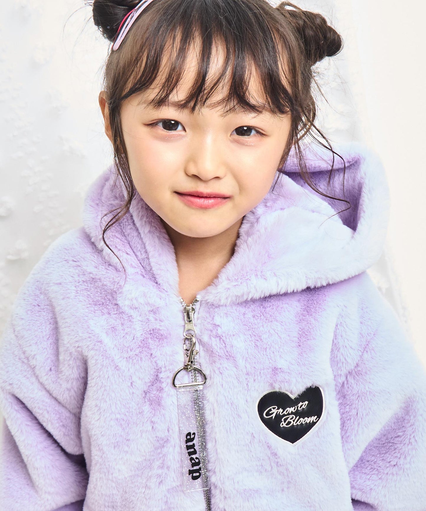 ラベンダー(110サイズ着用/身長：約112cm)