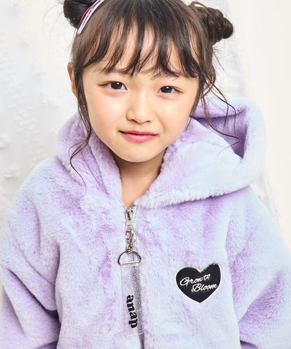 ラベンダー(110サイズ着用/身長：約112cm)