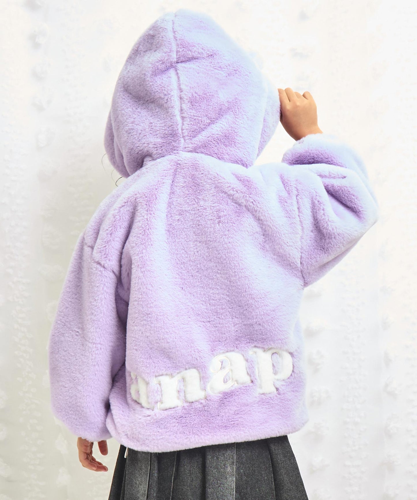 ラベンダー(110サイズ着用/身長：約112cm)