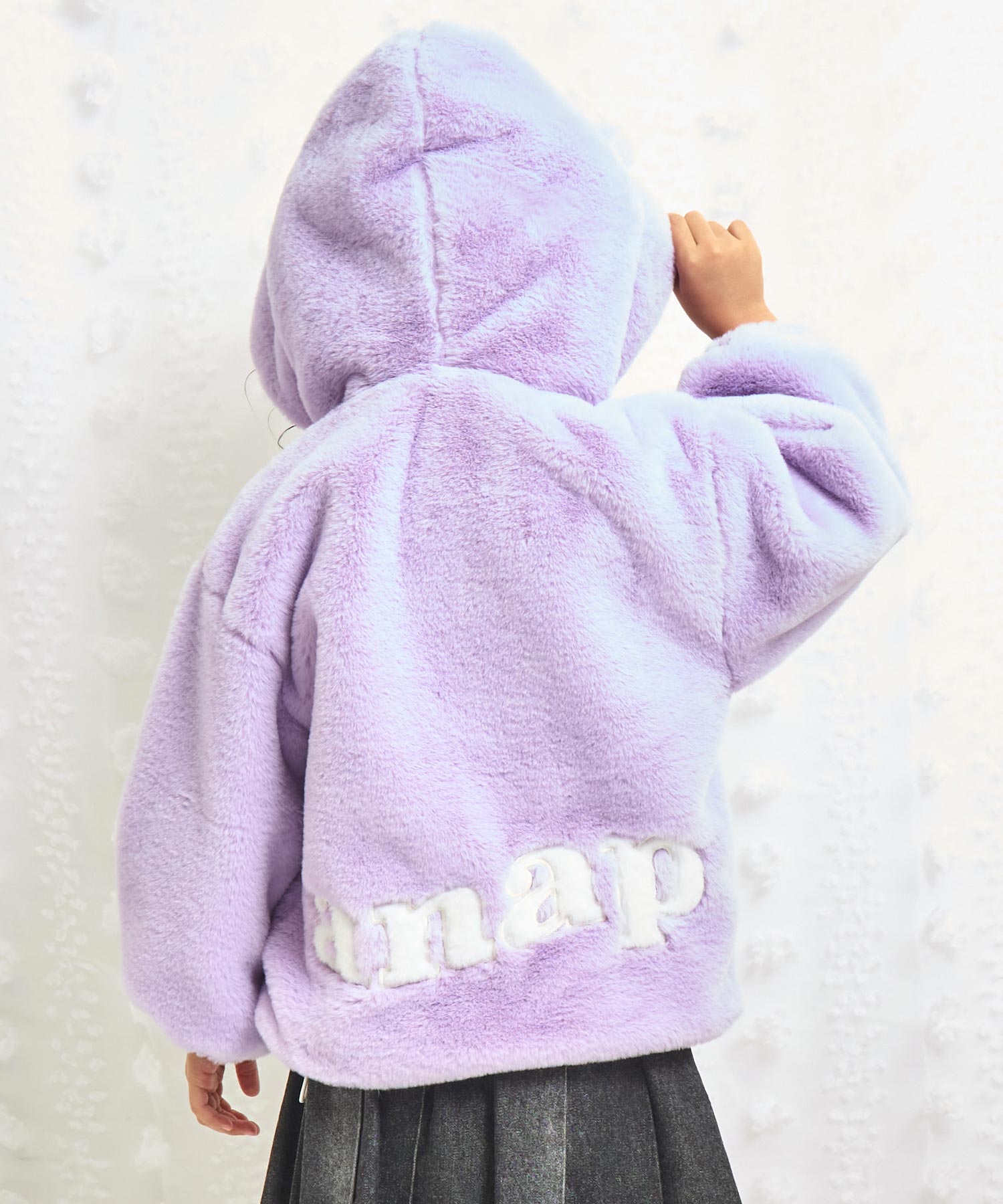 ラベンダー(110サイズ着用/身長：約112cm)