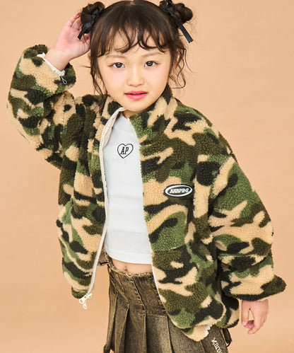 ベージュ(110サイズ着用/身長：約112cm)