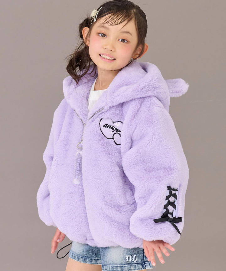 ラベンダー(120サイズ着用/身長：約112cm)
