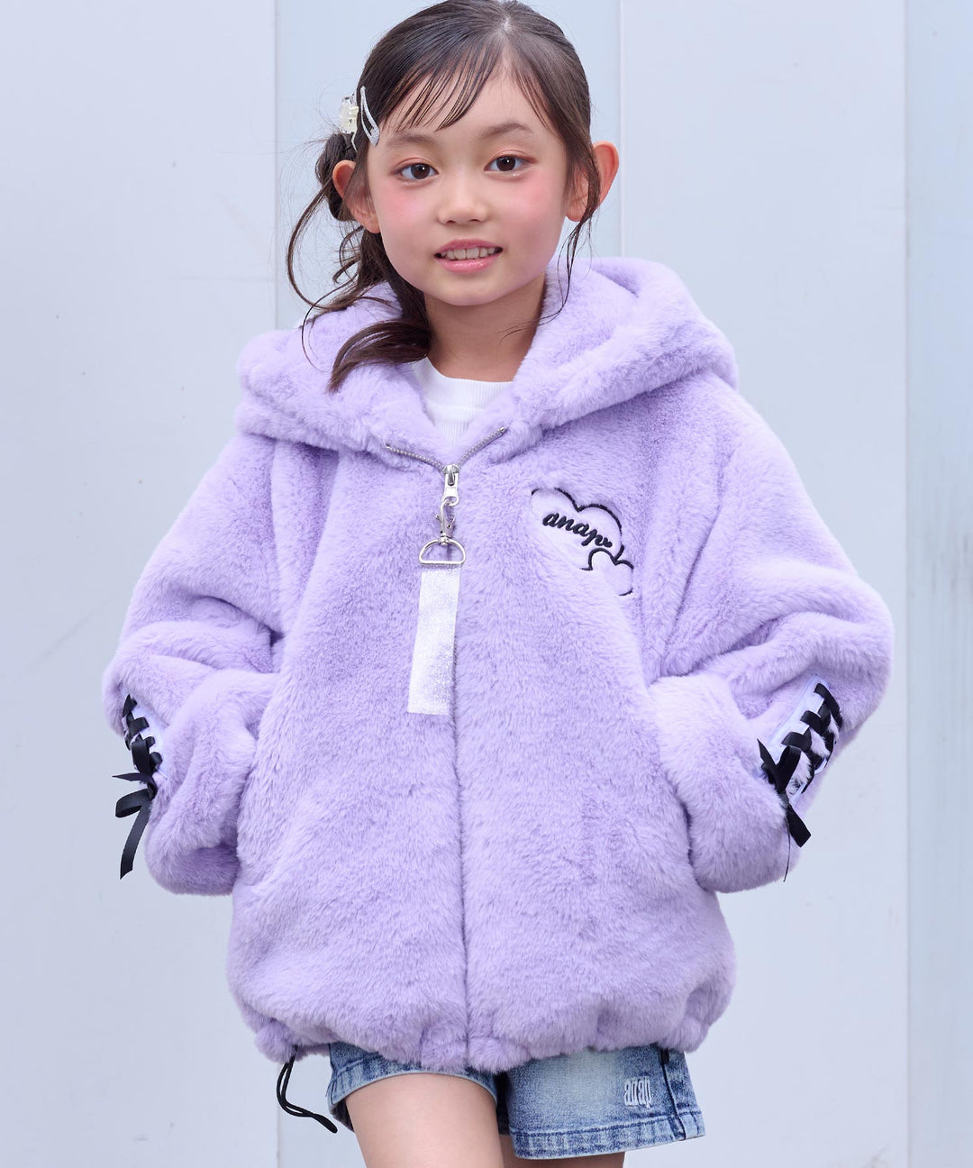 ラベンダー(120サイズ着用/身長：約112cm)