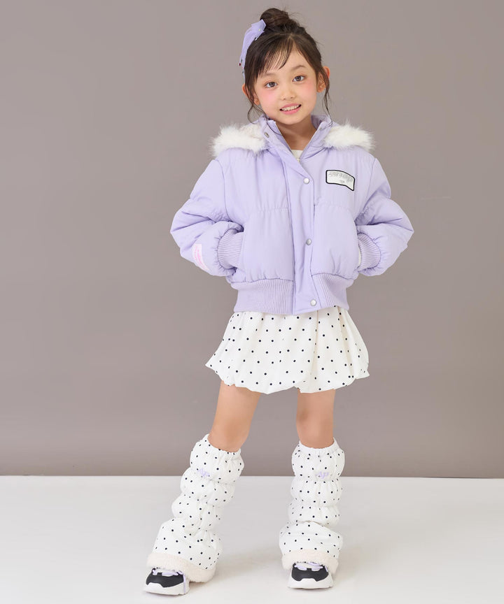 ラベンダー(120サイズ着用/身長：約120cm)