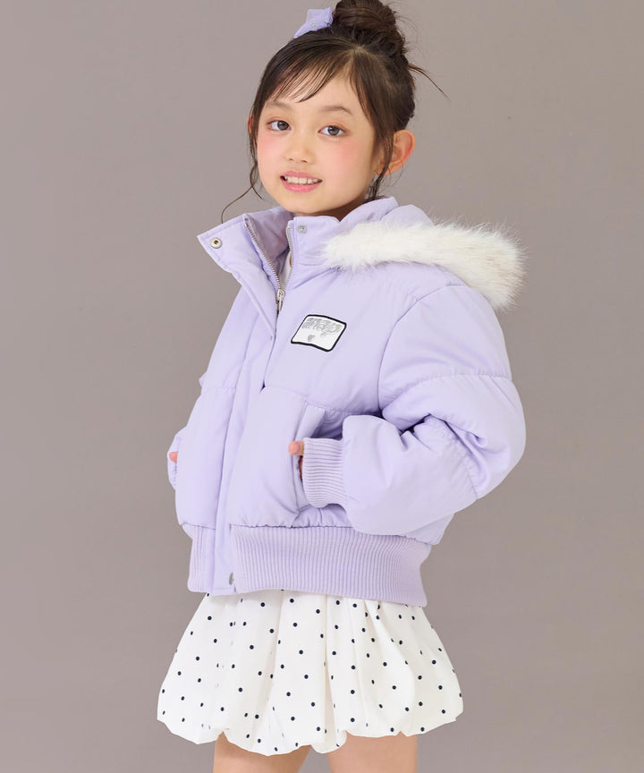 ラベンダー(120サイズ着用/身長：約120cm)