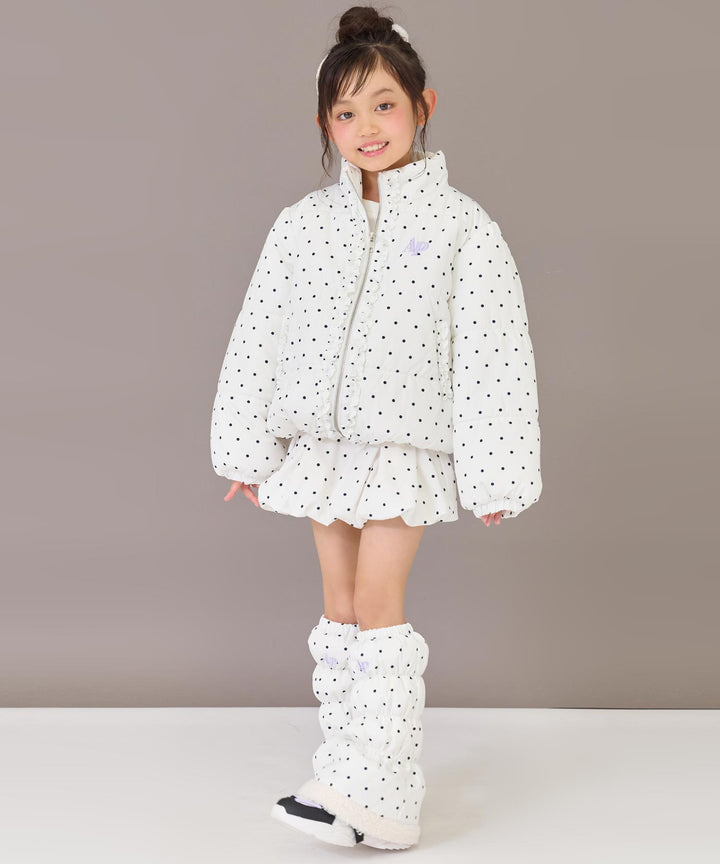 ホワイト(120サイズ着用/身長：約120cm)