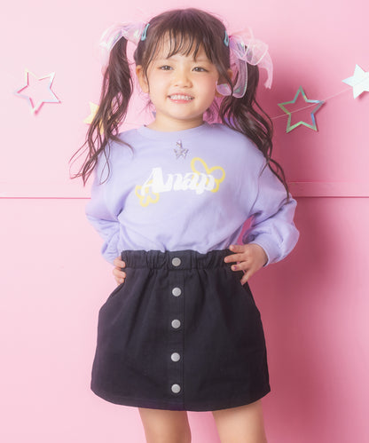ラベンダー(110サイズ着用/身長：約103cm)
