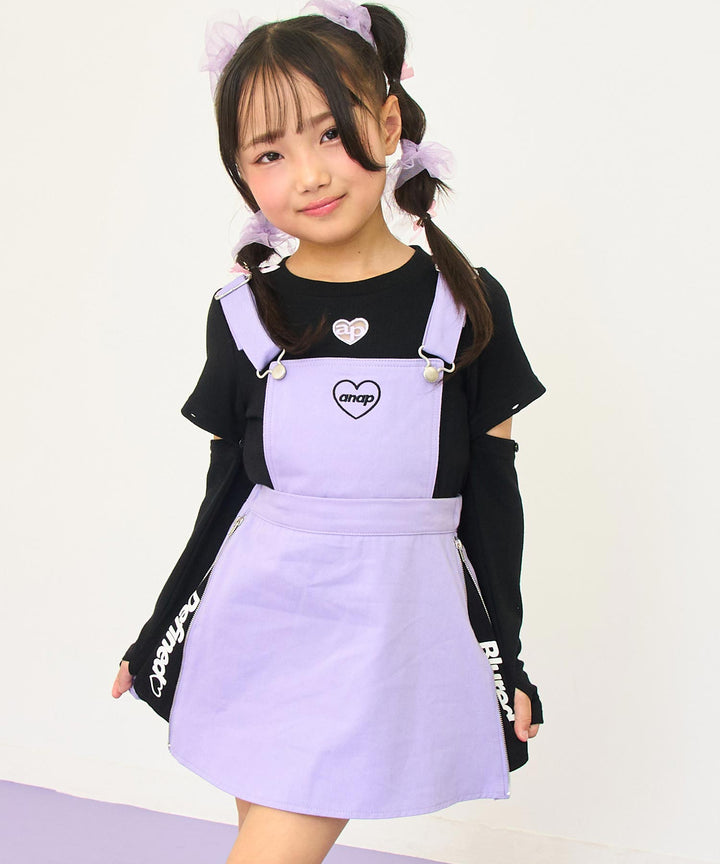 ラベンダー(110サイズ着用/身長：約115cm)