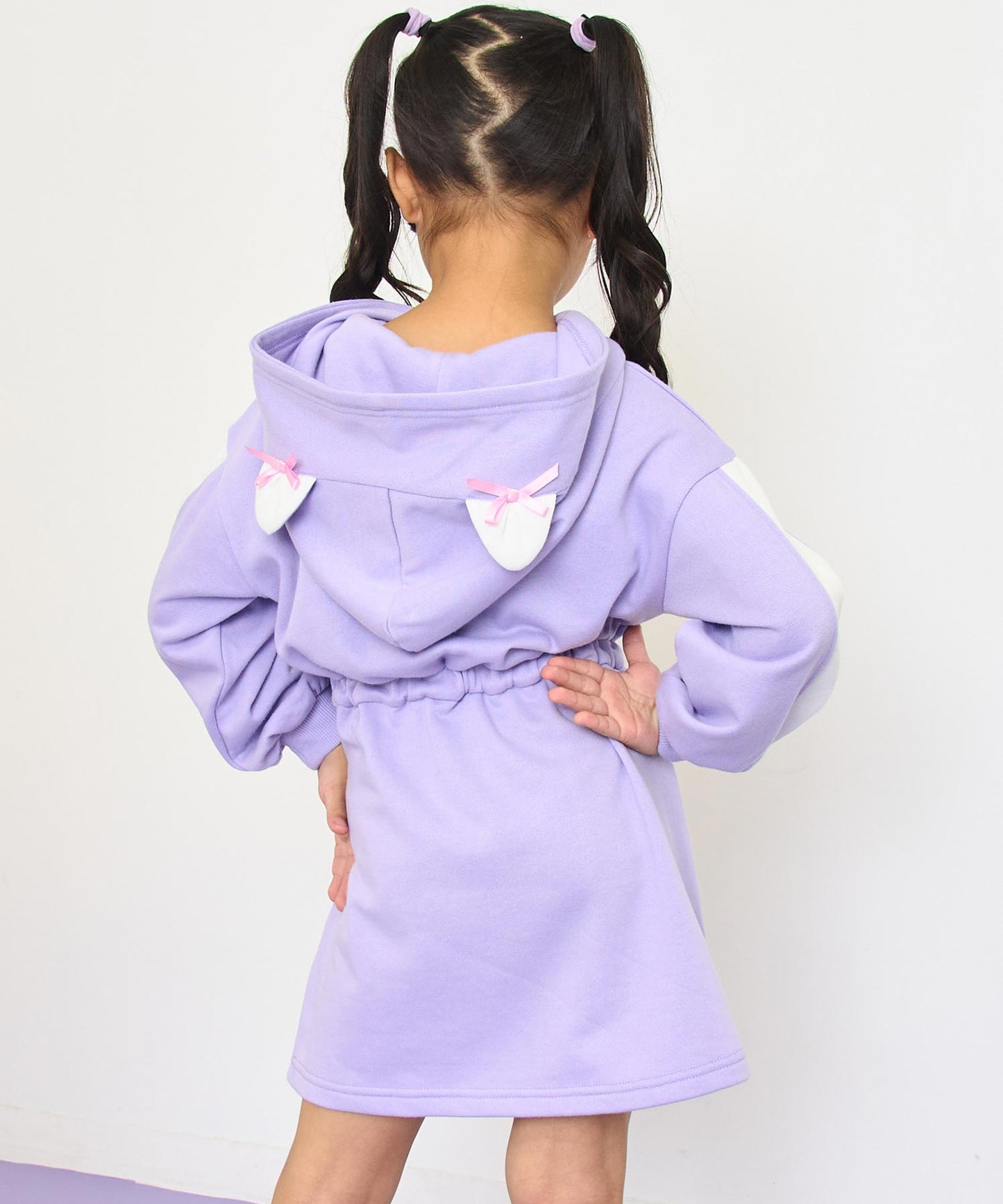 ラベンダー(110サイズ着用/身長：約115cm)