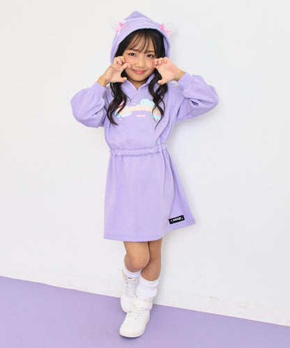 ラベンダー(110サイズ着用/身長：約115cm)