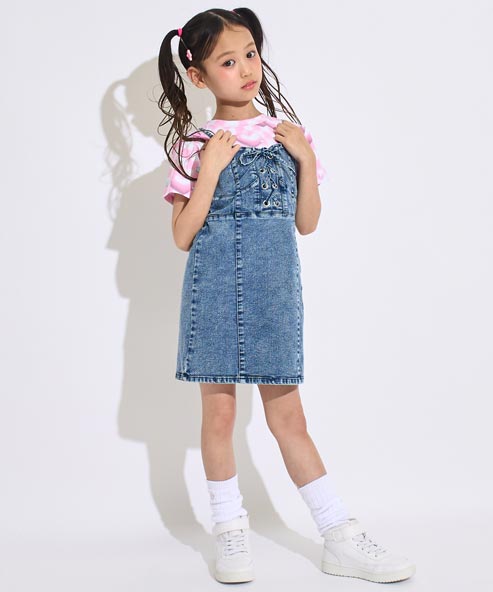 スピンドル ストレッチ ワンピース 427-3569