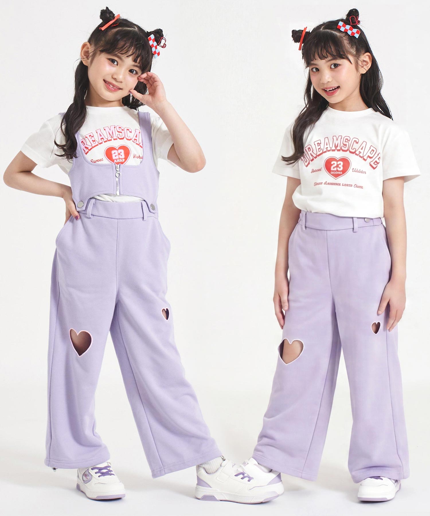 マルチWAY ハートアキ スウェットサロペット 427-3629 – ANAP
