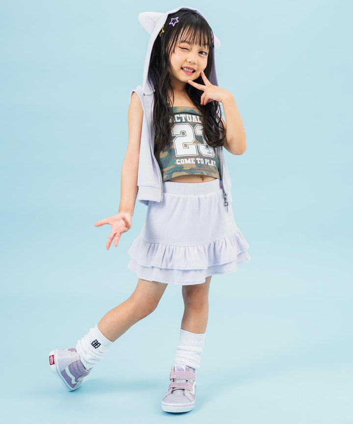 ラベンダー(110サイズ着用/身長：約106cm)
