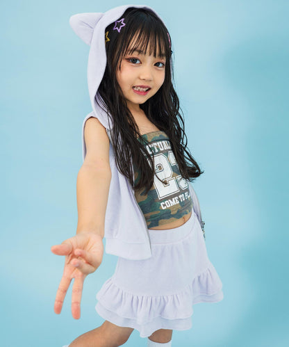 ラベンダー(110サイズ着用/身長：約106cm)