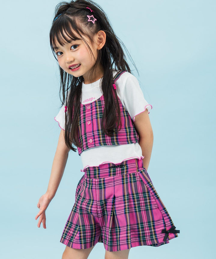 ライトピンク(110サイズ着用/身長：約106cm)