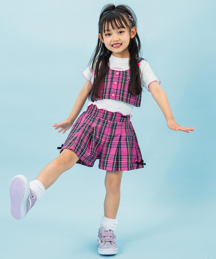 ライトピンク(110サイズ着用/身長：約106cm)