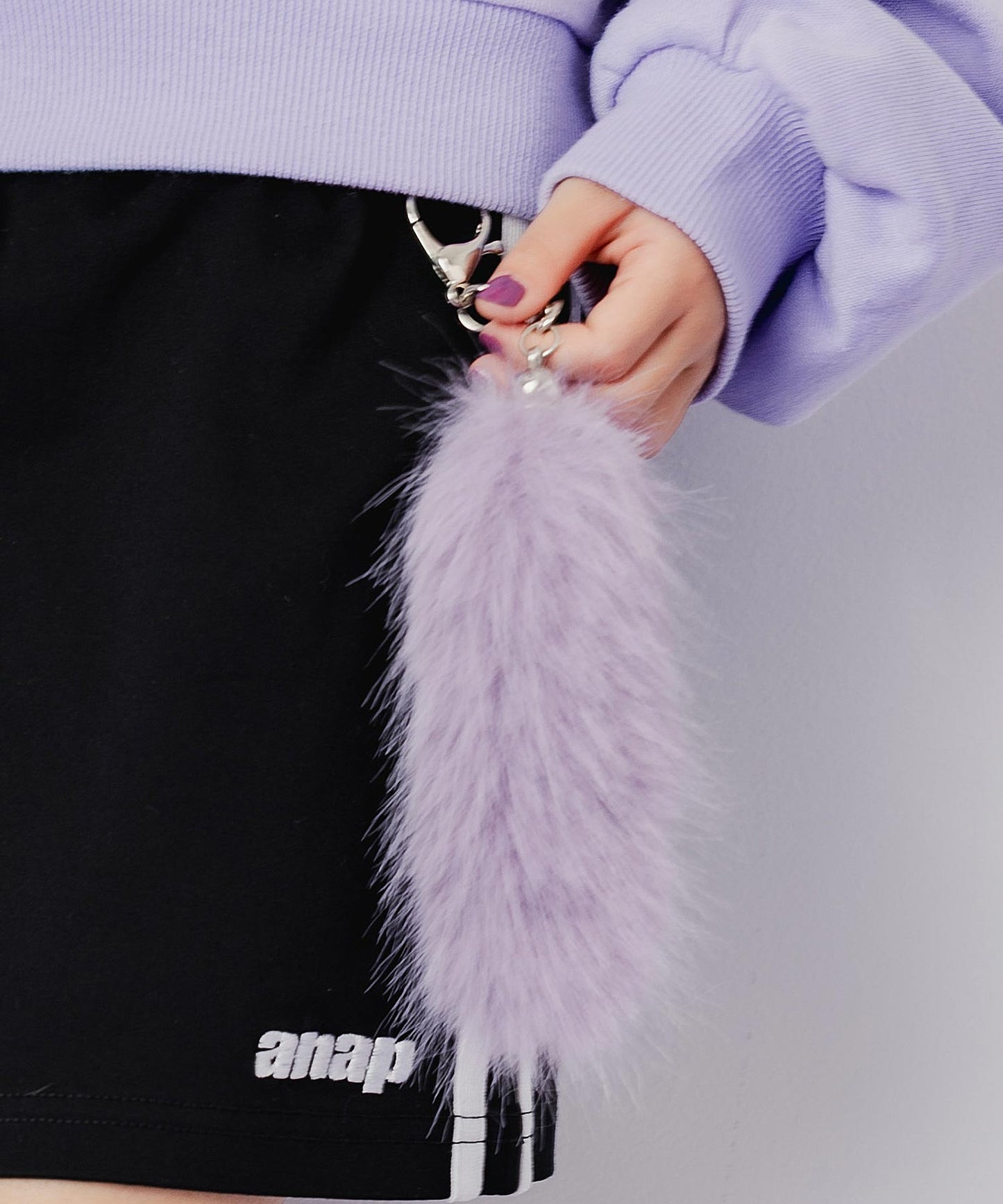 ラベンダー(120サイズ着用/身長：約115cm)