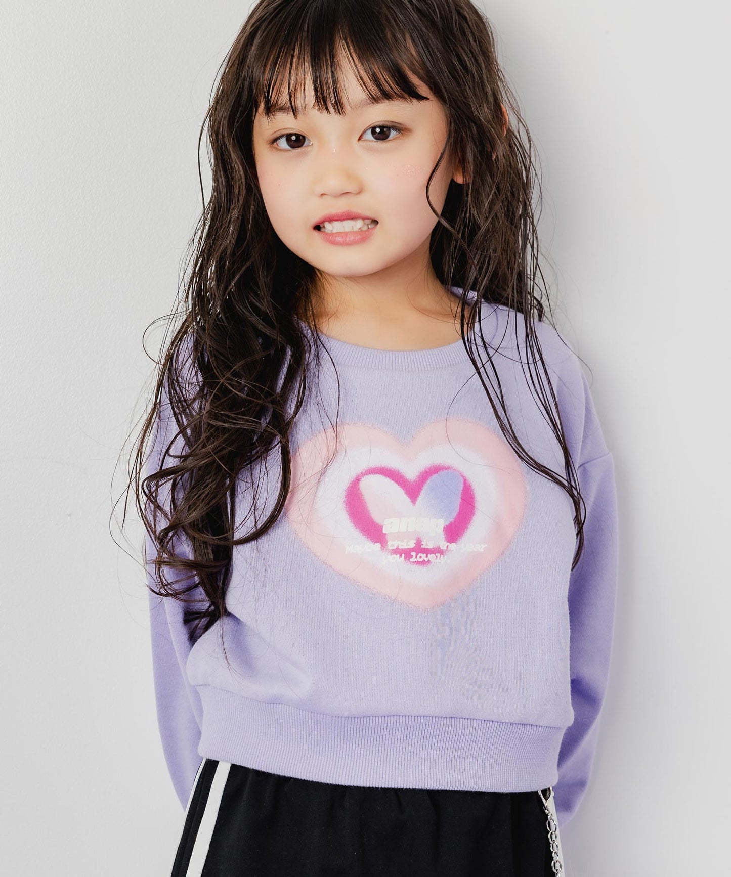 ラベンダー(110サイズ着用/身長：約106cm)