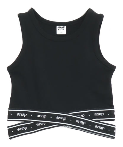 エンジェル ショート丈 トップス × クロス タンク セット【別売りセットアップ】  428-3525