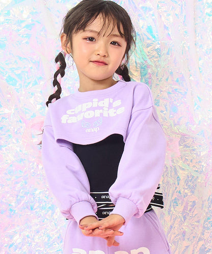 ラベンダー(110サイズ着用/身長：約113cm)