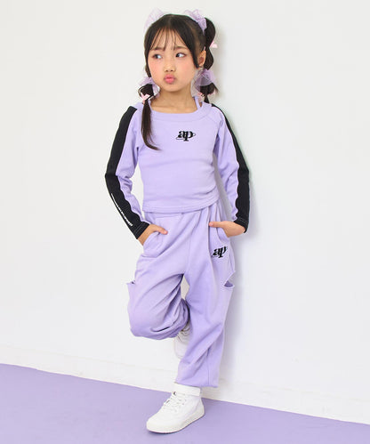 ラベンダー(110サイズ着用/身長：約115cm)