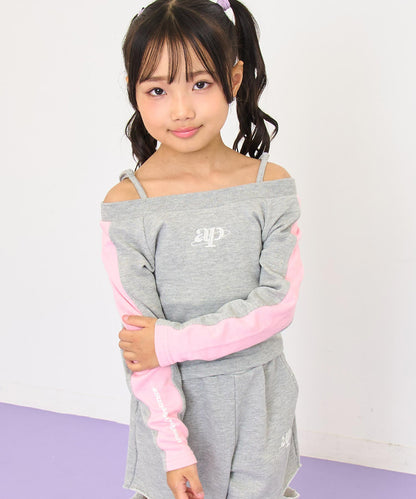 ライトグレー(110サイズ着用/身長：約115cm)