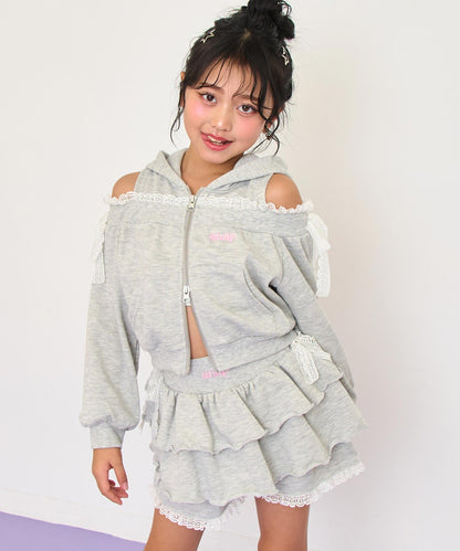 ライトグレー(120サイズ着用/身長：約128cm)