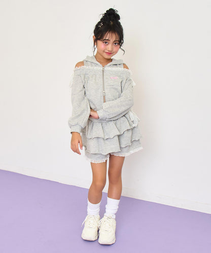 ライトグレー(120サイズ着用/身長：約128cm)