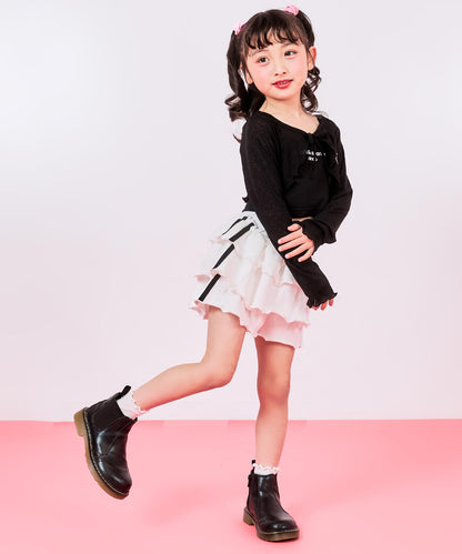 ブラック(110サイズ着用/身長：約109cm)