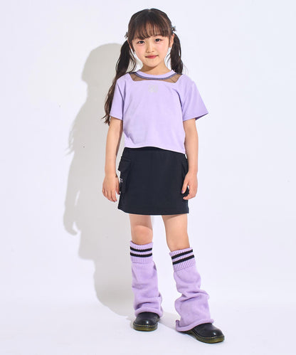 シアー キリカエ トップス × カーゴスカート セットアップ  428-3589
