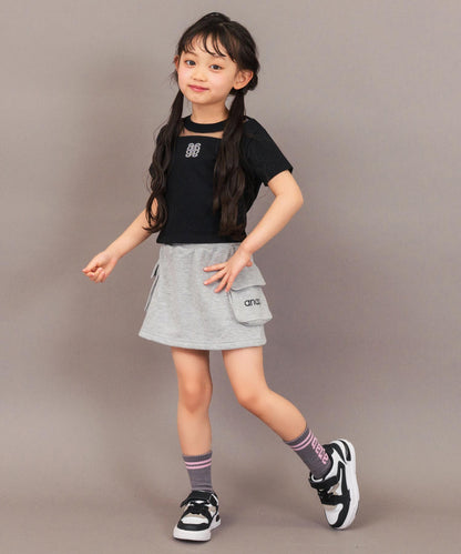 ブラック(110サイズ着用/身長：約106cm)
