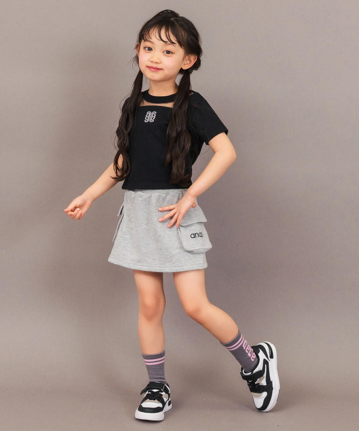ブラック(110サイズ着用/身長：約106cm)
