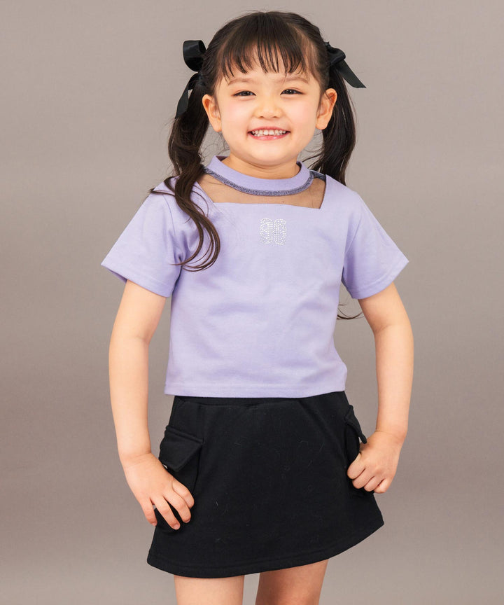 ラベンダー(110サイズ着用/身長：約103cm)