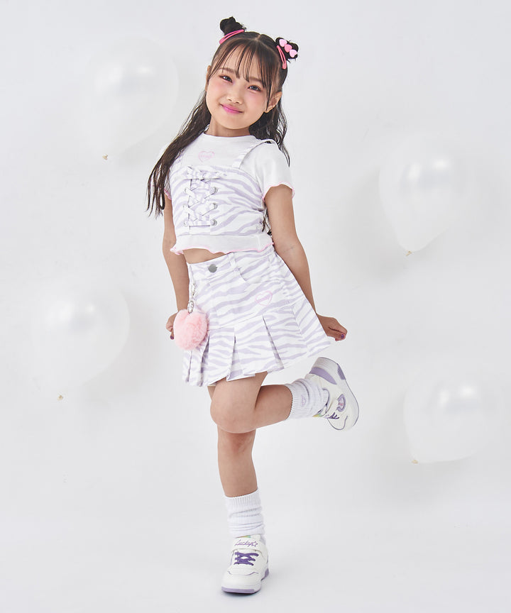 ラベンダー(110サイズ着用/身長：約115cm)