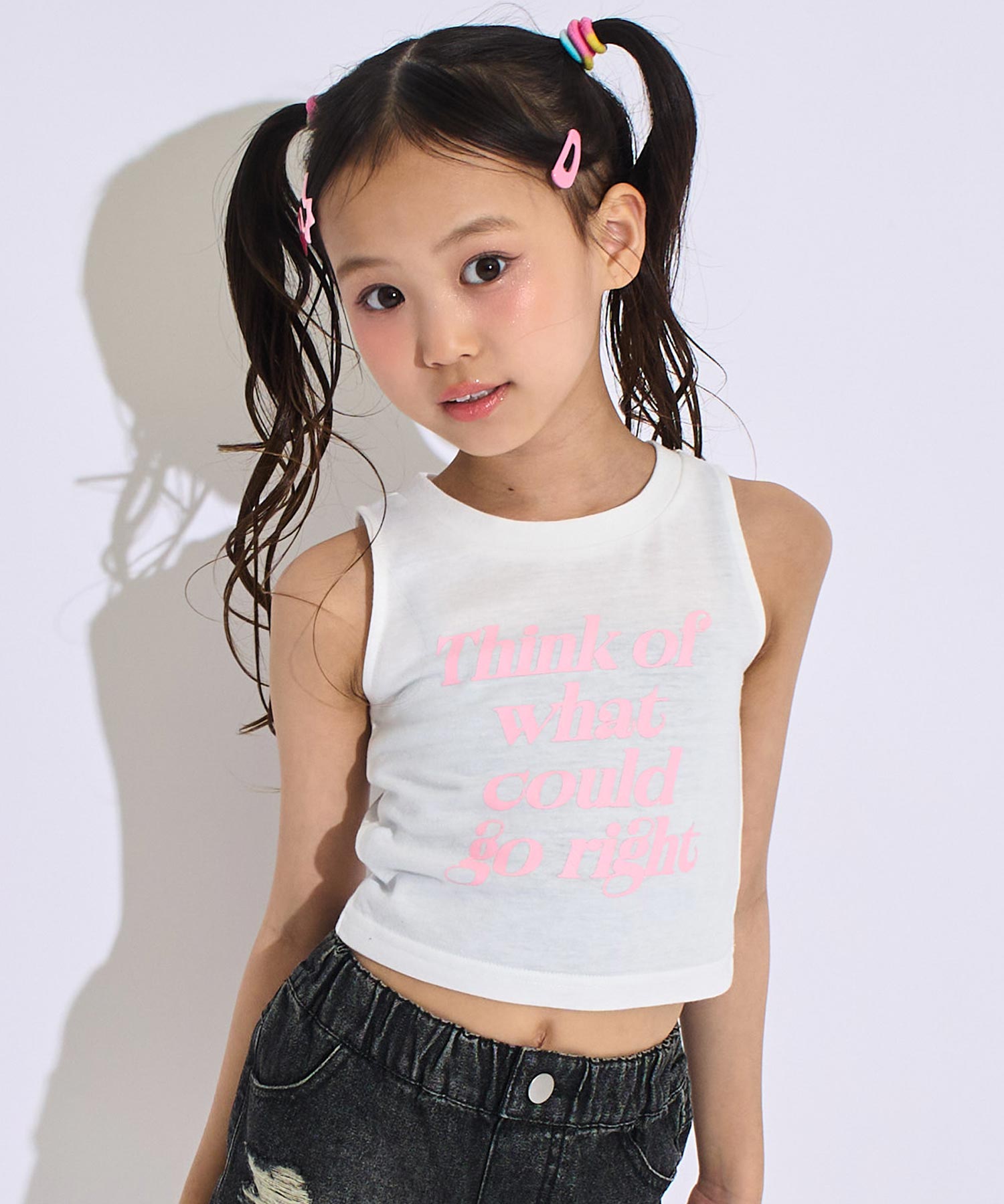 裾フリル シアー ショートジャケット × タンクセット 428-3602 – ANAP